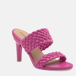 Pashion 2.0 Heels Orchid Braid 4 inch Stiletto Convertible Heels Size 7